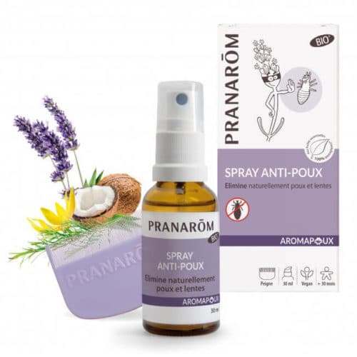 Tetű- és serkeirtó spray + fésű